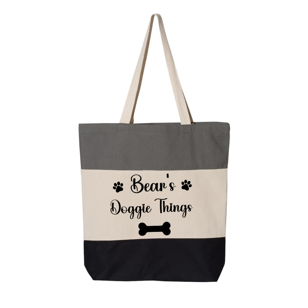 Customized Dog Tote Bags