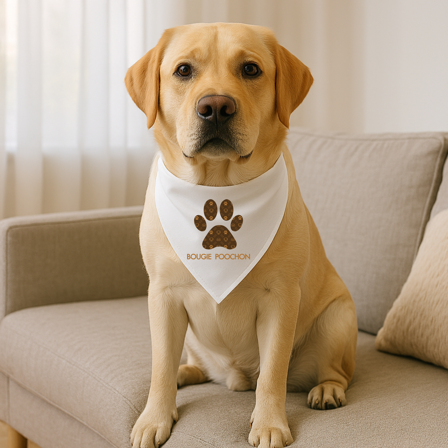 Bougie Dog Bandanas - BOUGIE POOCHON 🐾✨