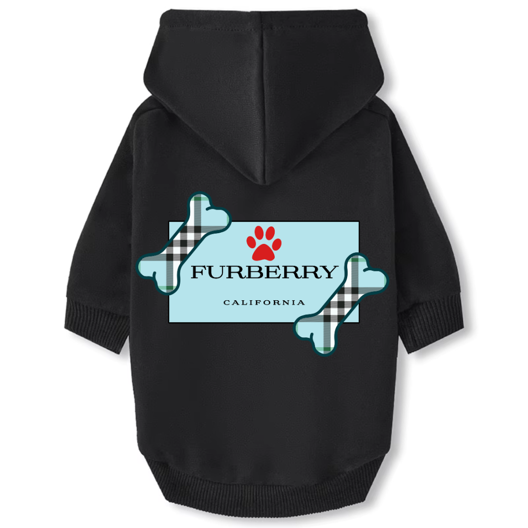 Dog Hoodie - Furberry (Blue)