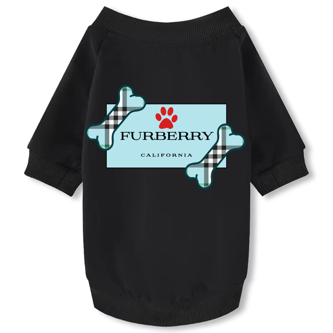 Dog Crewneck Sweatshirt - Furberry Blue