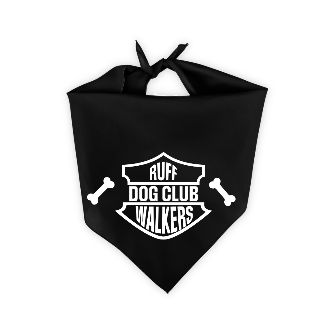 Dog Hoodie - Ruff Walkers Dog Club (Free Bandana w/ Purchase)