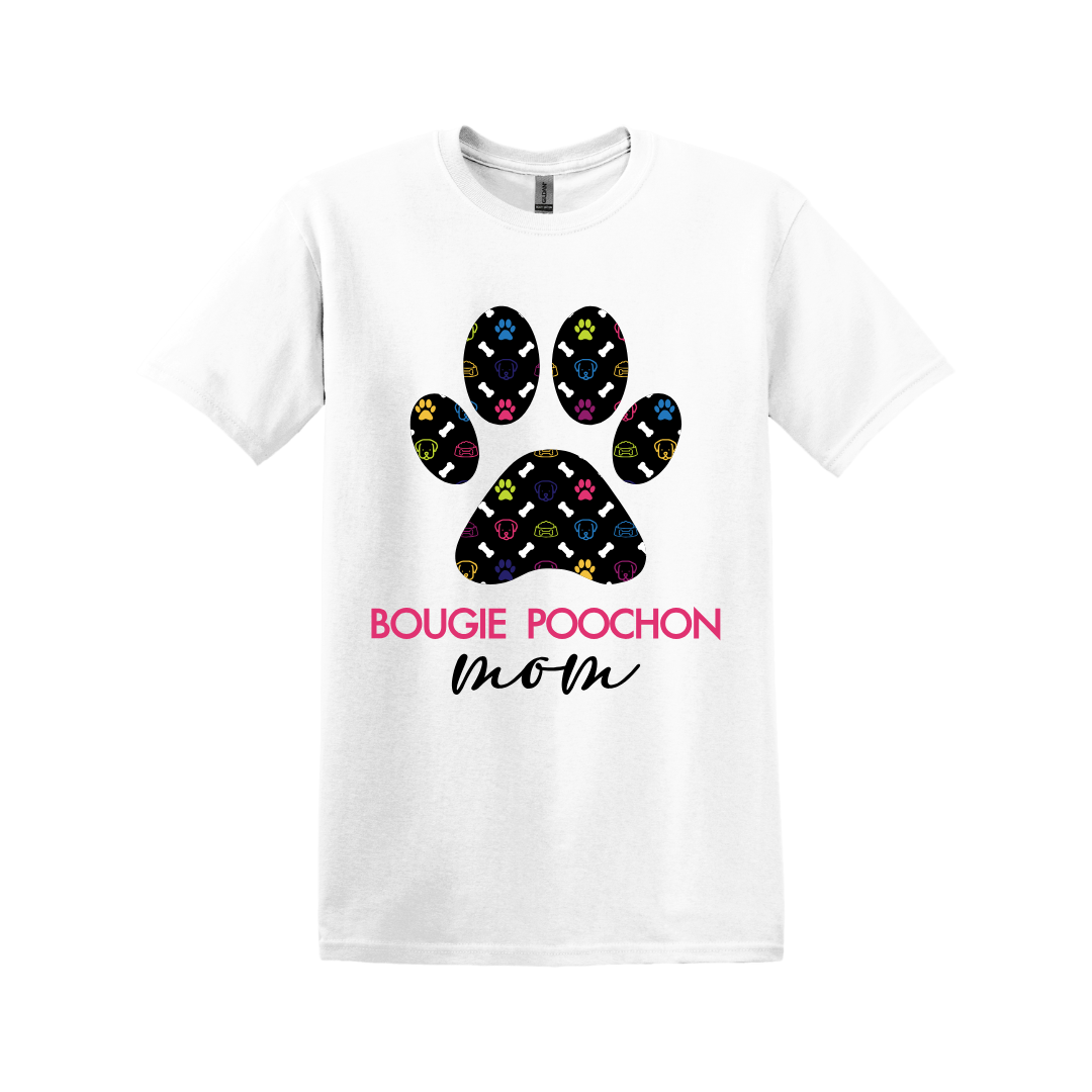 Dog Mom T-Shirt - Bougie Poochon Mom