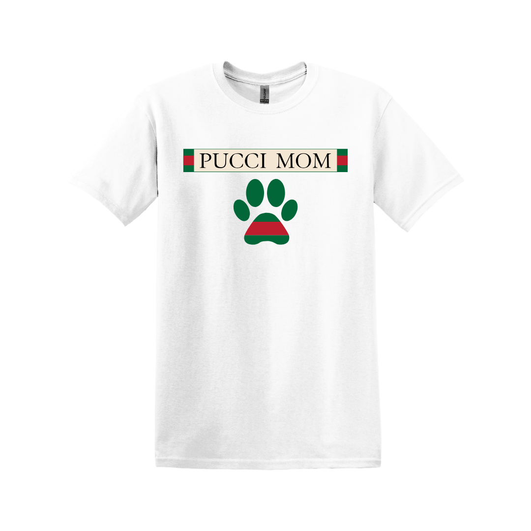 Dog Mom T-Shirt - PUCCI MOM