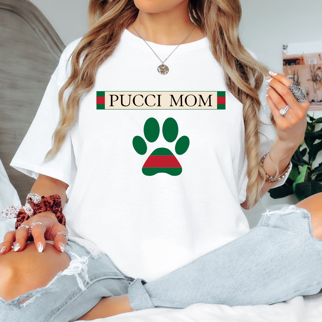 Dog Mom T-Shirt - PUCCI MOM