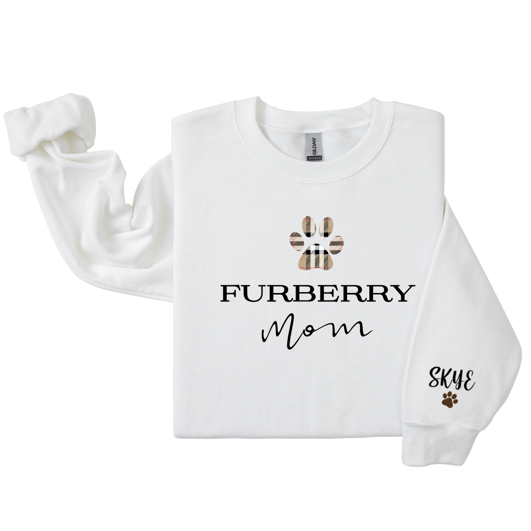 Dog Mom Crewneck - Furberry (Customizable)