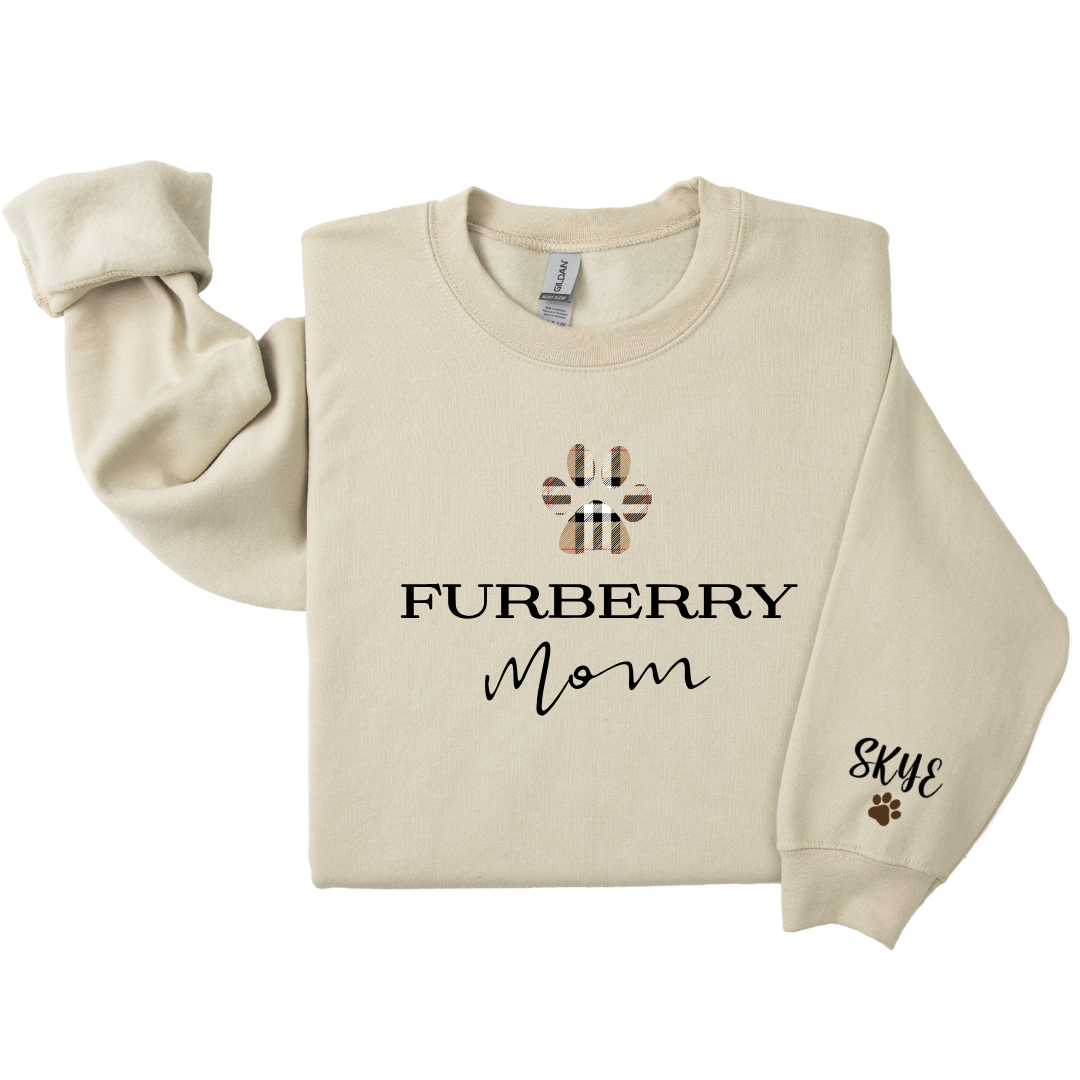 Dog Mom Crewneck - Furberry (Customizable)