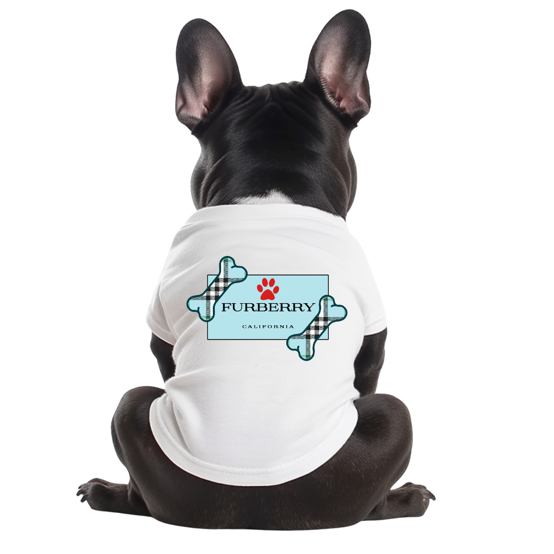 Dog Shirt - Furberry (Blue)
