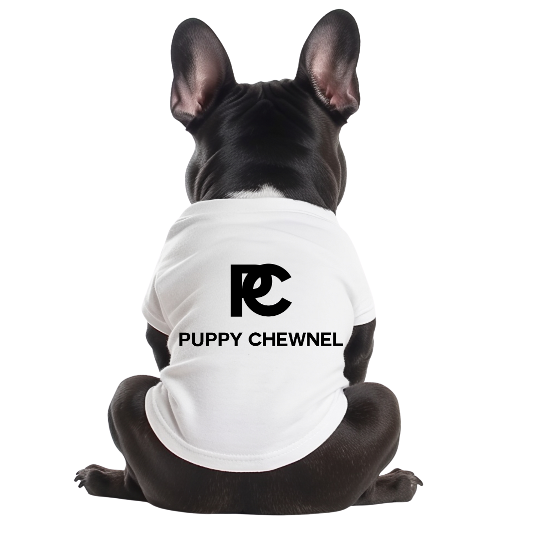 Dog Shirt - Puppy Chewnel (Solid)