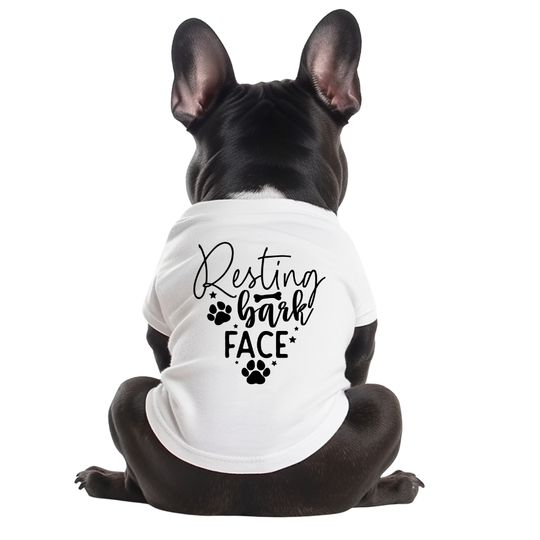 Dog Shirt - Resting Bark Face
