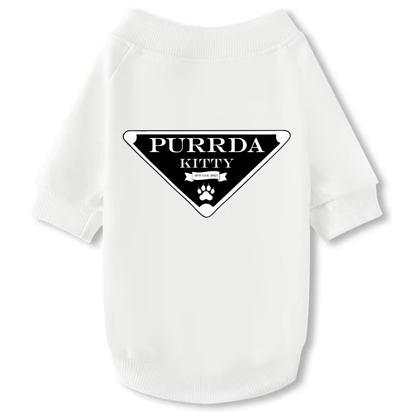 Cat Crewneck Sweatshirt - Purrda Kitty