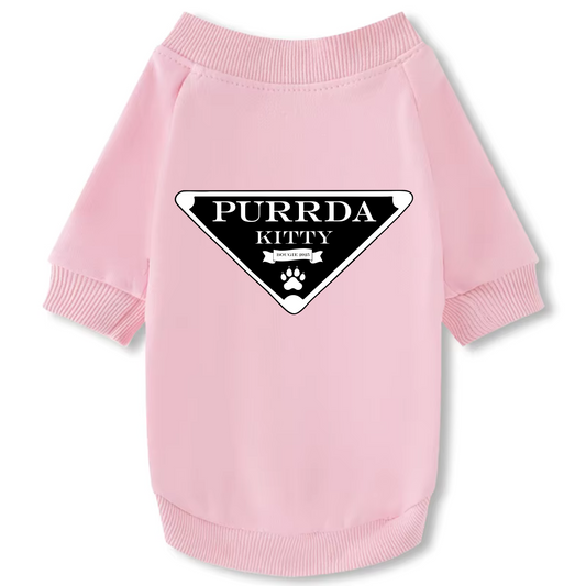 Cat Crewneck Sweatshirt - Purrda Kitty