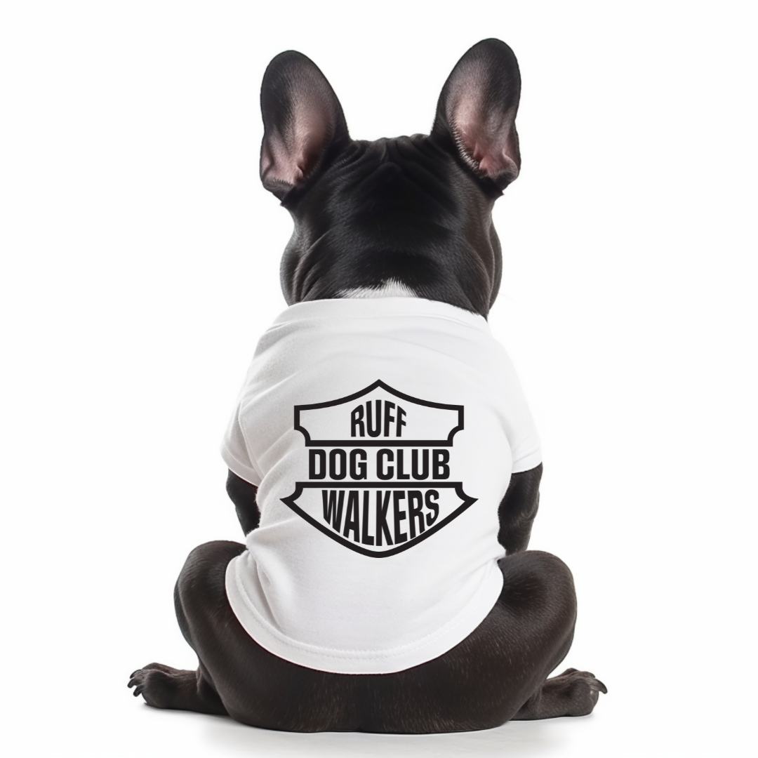 Dog Shirt - Ruff Walkers Dog Club (Free Bandana w/ Purchase)