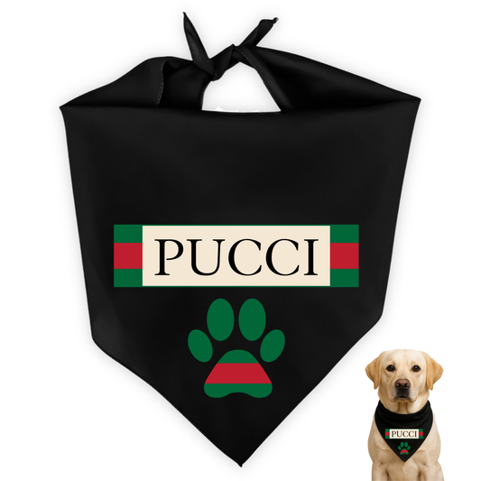 Bougie Dog Bandanas - PUCCI 🐾✨