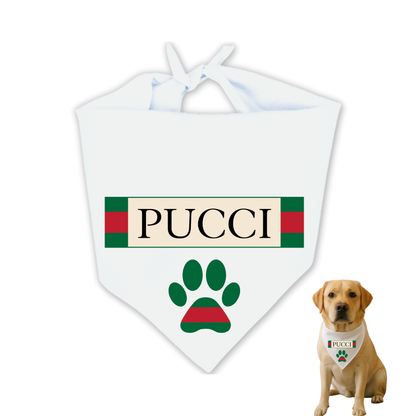 Bougie Dog Bandanas - PUCCI 🐾✨