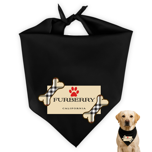 Bougie Dog Bandanas - FURBERRY 🐾✨