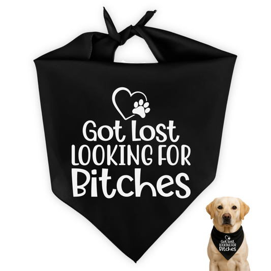 Bougie Dog Bandanas - Got Lost 🐾✨