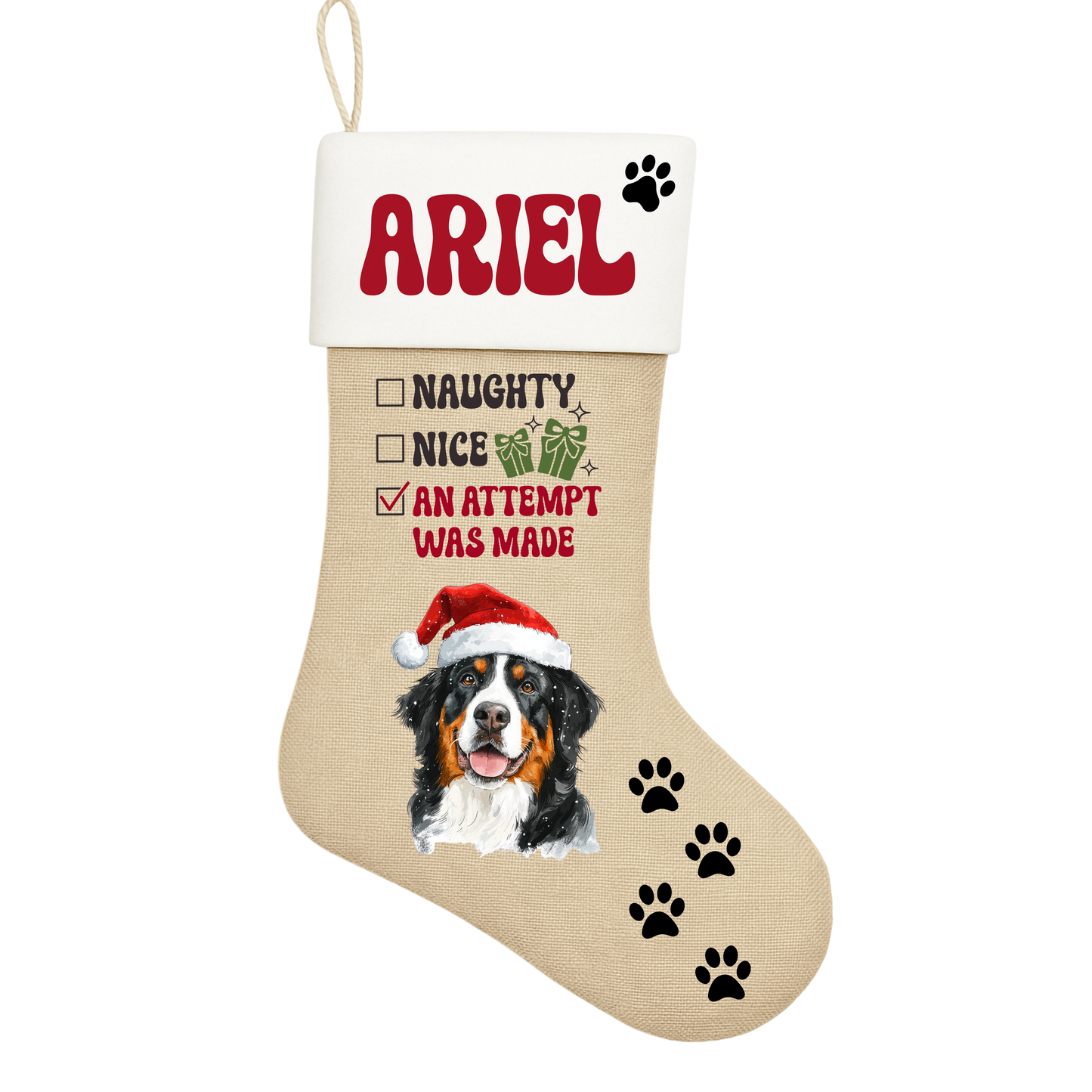 🐾🎄 Personalized Dog Christmas Stockings – A Paw-fect Holiday Keepsake 🎄🐾