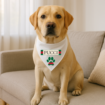Bougie Dog Bandanas - PUCCI 🐾✨