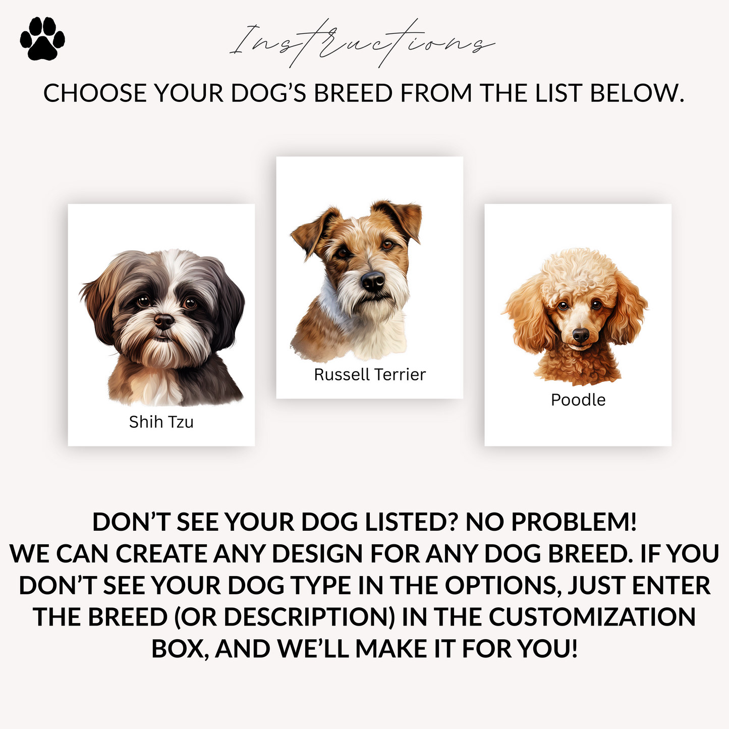 Custom Dog Breed Mom Crewneck