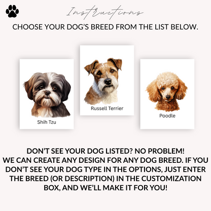 Custom Dog Breed Mom Crewneck