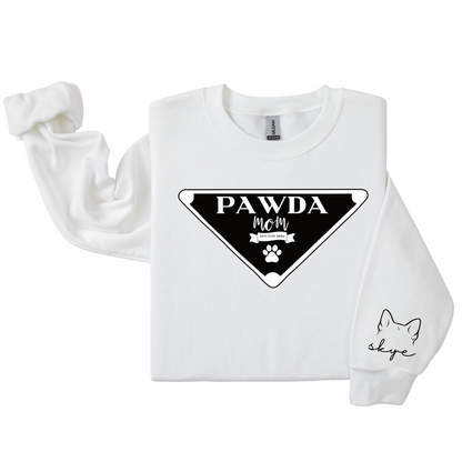 Dog Mom Crewneck - P🐾WDA (Customizable)