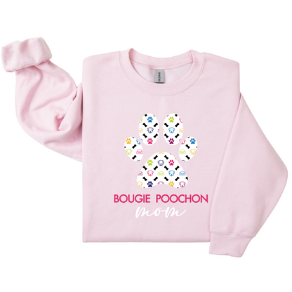 Dog Mom Crewneck - Bougie Poochon (Customizable)