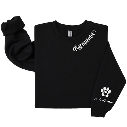 Dog Mom Crewneck - Collar (Customizable)