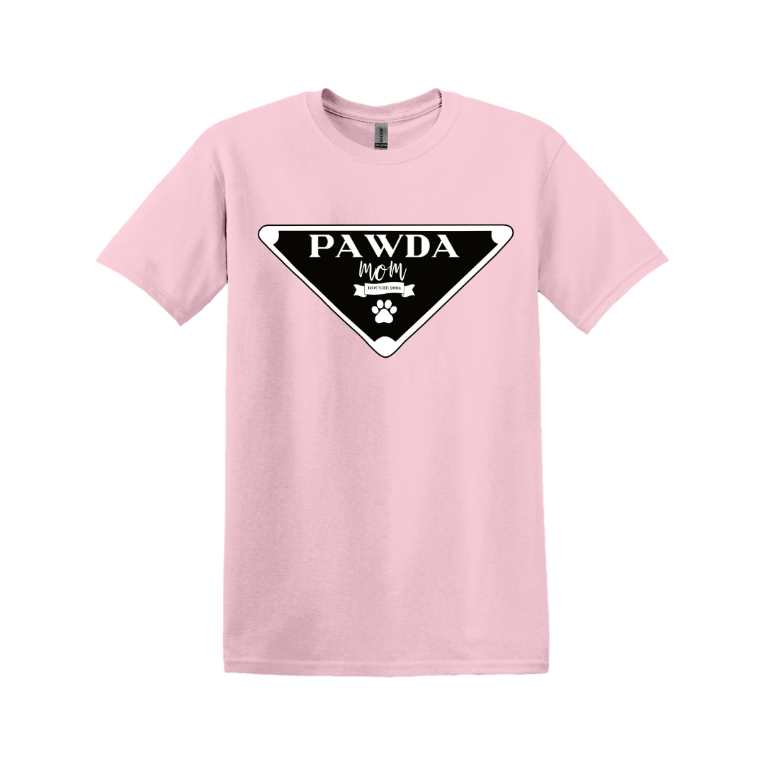 Dog Mom T-Shirt - P🐾WDA MOM