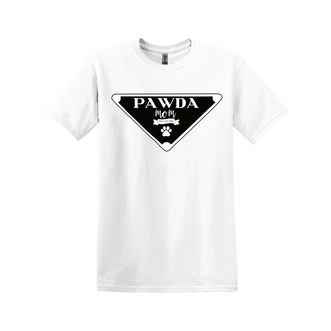 Dog Mom T-Shirt - P🐾WDA MOM