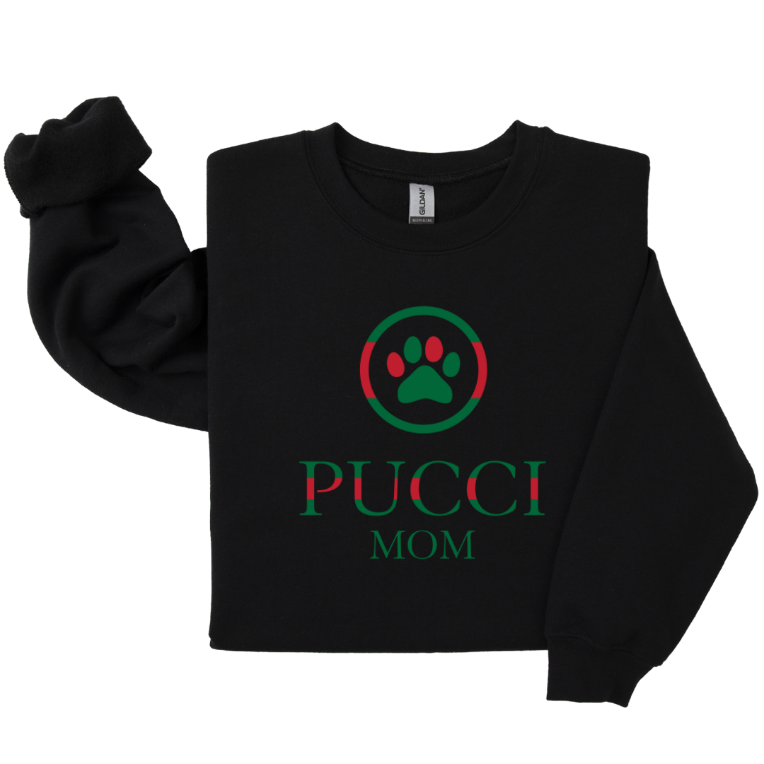 Dog Mom Crewneck - PUCCI MOM (Customizable)
