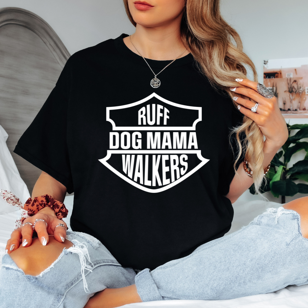 Dog Mom T-Shirt - Ruff Walkers Dog Mama