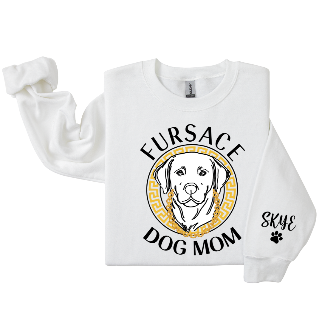 Dog Mom Crewneck - FURSACE (Customizable)