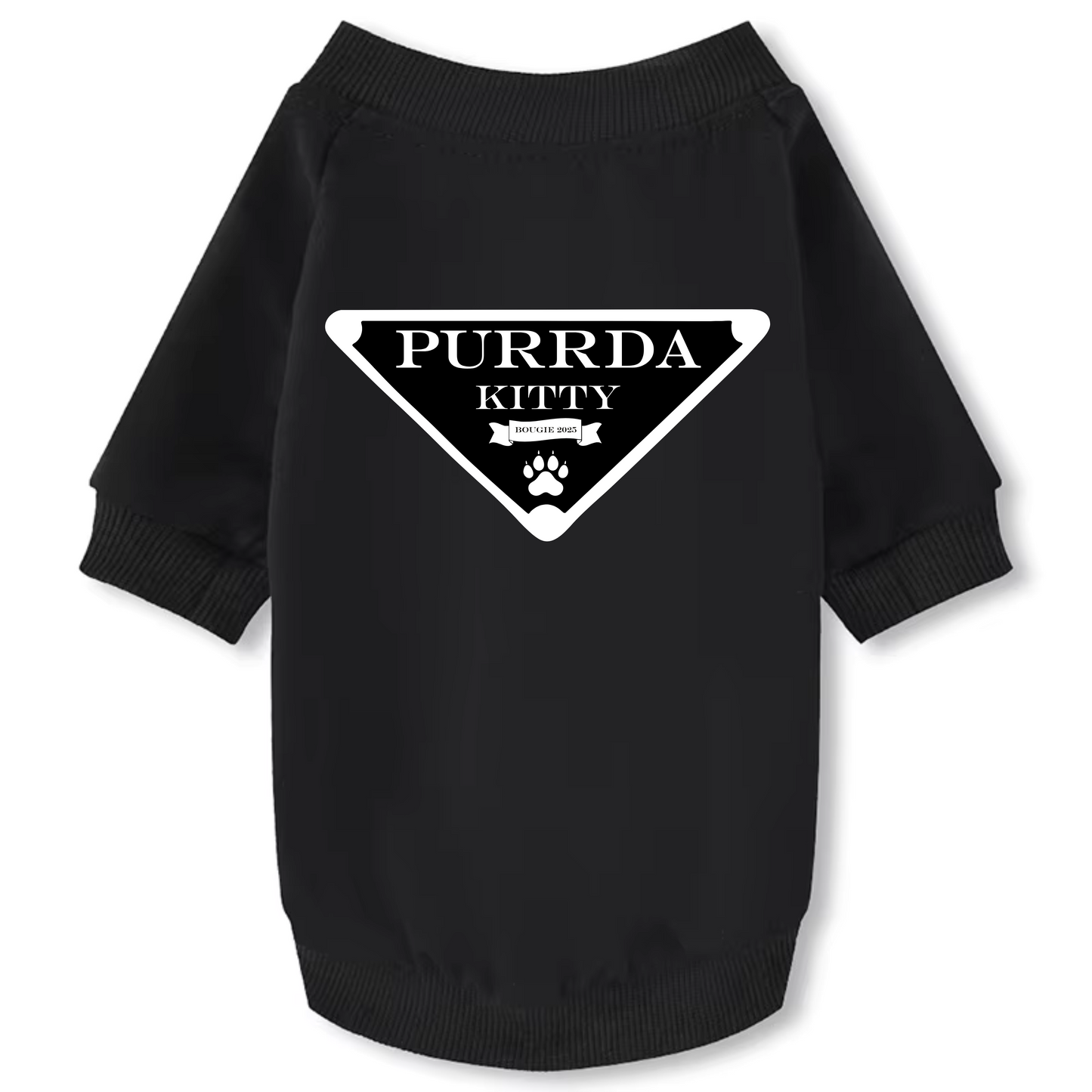 Cat Crewneck Sweatshirt - Purrda Kitty